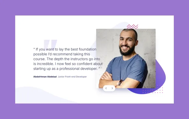 Coding Bootcamp Testimonials static preview 1