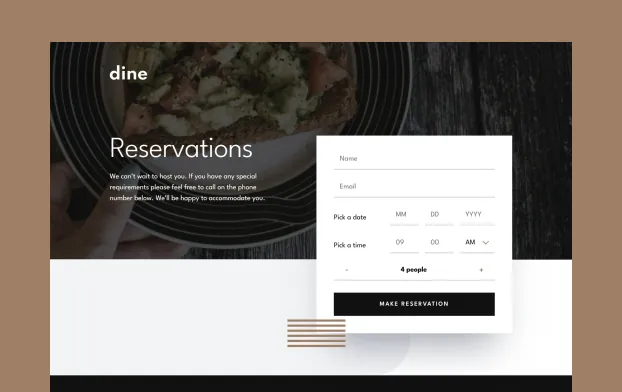 Dine static preview 1