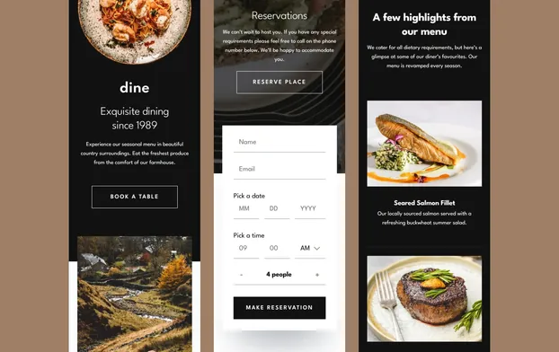 Dine static preview 2
