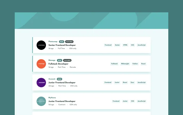 Job Listings static preview 1