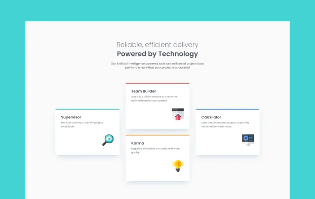 Reliable, efficient delivery static preview 1