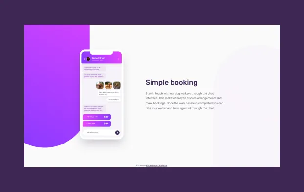 Simple booking static preview 1